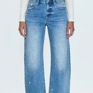 LEXI MID RISE BOWED STRAIGHT JEAN - Heart Vintage